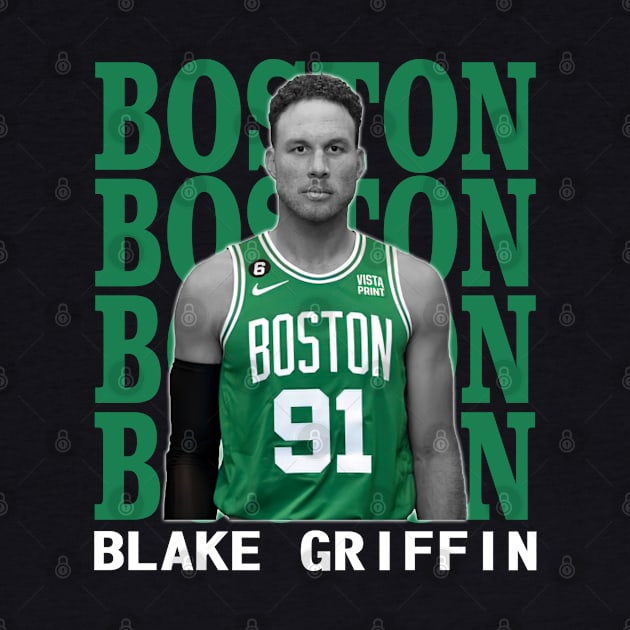 Boston Celtics Blake Griffin by Thejockandnerd